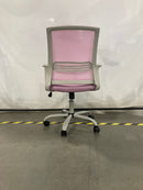 SMUG OFFICE CHAIR ERGONOMIC COMPUTER DESK CHAIR EXECUTIVE HOME - PINK - Like New