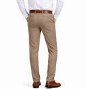 GALAXY BY HARVIC GALAXY MEN’S FLEX STRETCH SLIM DRESS PANTS 40 - LIGHT BROWN - Brand New