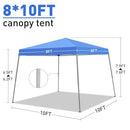 GDY 10x10 Outdoor Canopy, Pop Up Canopy Tent, Portable Instant Folding Shelter - Like New