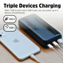 ENERGIZER 20000MAH POWER BANK PORTABLE CHARGER FAST CHARGING USB-C - BLACK - Like New