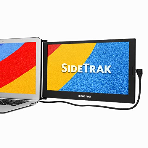 SIDETRAK SLIDE MONITOR 12.5" FHD IPS ATTACHABLE SCREEN ST12BL - BLACK - Brand New