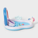 SUN SQUAD PLAY CENTER UPDATE 34 GAL NOVELTY KIDDIE POOL RAINBOW - MULTI - Like New