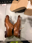 COLE HAAN MENS BROWN 10.5 LEATHER SHOE - BROWN - Like New