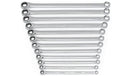 GEARWRENCH GEAWRENCH 12 PC GEARBOX XL RATCHETING WRENCH SET, METRIC - SILVER - Like New