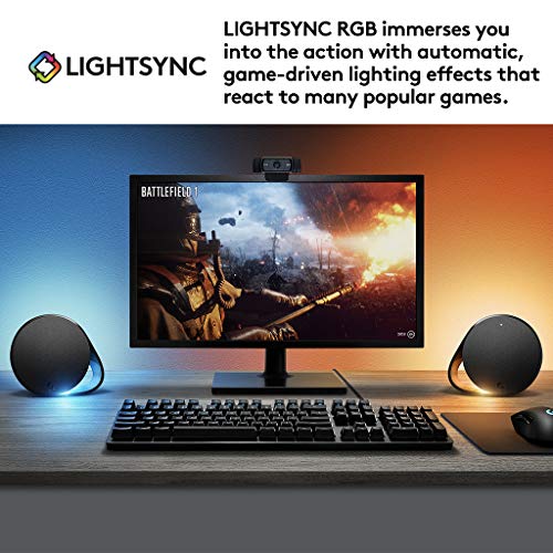 Logitech G560 PC Gaming Speaker System with DTS:X and LIGHTSYNC 980-001300 - Like New