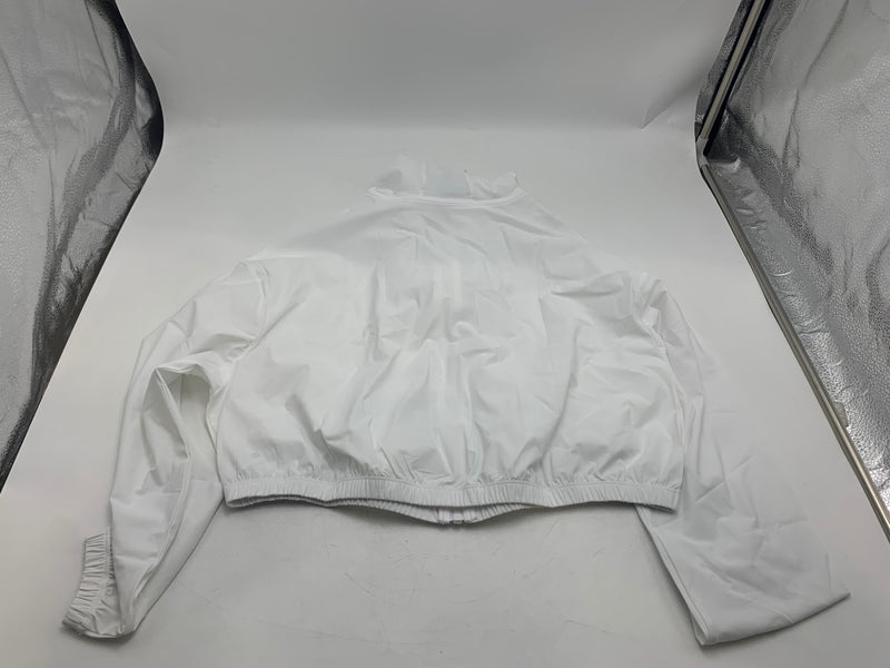 GENERIC WOMEN'S CROP TOP HOODIE - SIZE: WOMEN S - WHITE - Brand New