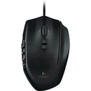 LOGITECH G600 MMO RGB BACKLIT 20 PROGRAMMABLE BUTTONS 910-002864 - BLACK - Like New