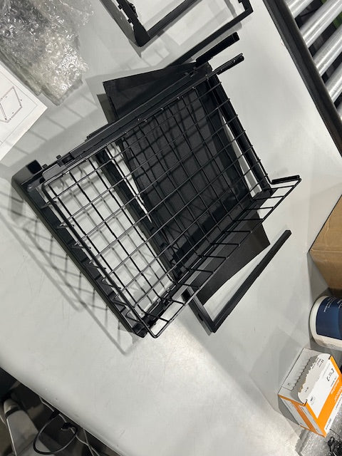 GENERIC BLACK ORGANIZER SHELFS - BLACK - Like New