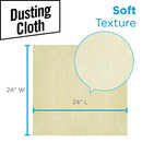 Georgia-Pacific Brawny Quarter-Fold Disposable Dusting Cloth Case of 4 Packs - Brand New