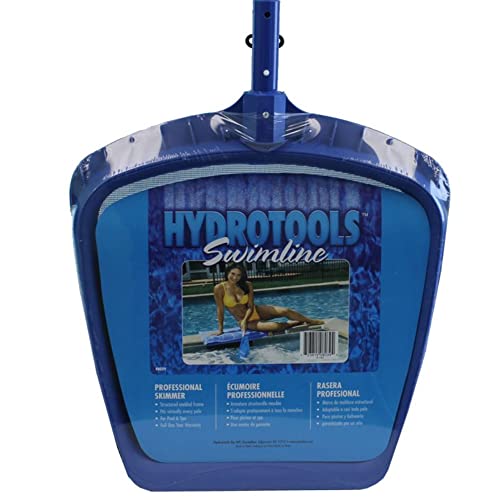 SWIMLINE 8039 PREMIUM EXTRA STRONG LEAF SKIMMER NET HEAD CLEANER - BLUE - Like New