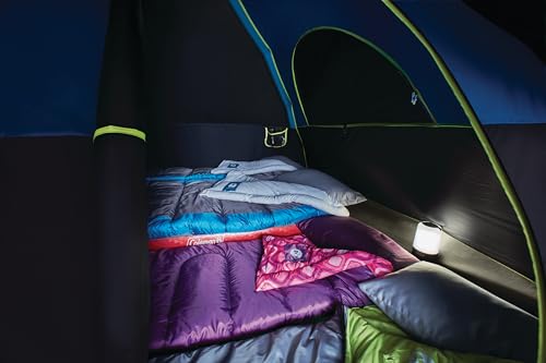 COLEMAN CARLSBAD DARK ROOM TENT WITH SCREENED PORCH 6 PERSON TENT - ‎GREEN/BLACK - Like New