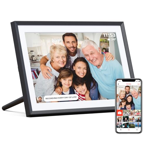 ARZOPA 10.1" Wifi Digital Picture Frame 32GB Storage P101W - Black Like New