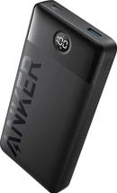 ANKER - POWER BANK (20,000MAH, 15W, 2-PORT) - BLACK - Like New