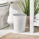 mDesign Round Swing Top Trash Can Wastebasket Container B093TC2Q1W - Stone/Gray - Brand New