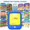 QIAOJOY KIDS LEARNING TABLET EDUCATIONAL LEARNING PAD FOR TODDLERS - BLUE - Like New