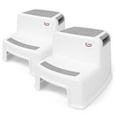 ILOVE 2 STEP STOOL KIDS POTTY TRAINING STADIUM 12.7" H 2 PACK STL102 - WHITE - Brand New