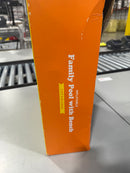 SUN SQUAD FAMILY POOL WITH BENCH 140 GALLON OVAL KIDDIE POOL PVC LINER, AGES 6+ - Like New