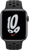 Apple Watch Nike SE GPS 44mm Space Gray Aluminum Case with Nike Sport Band Like New