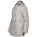 ARCTIX WOMENS LIGHTWEIGHT INSULATED WATER RESISTANT HOODED JACKET SIZE: L - GRAY - Brand New