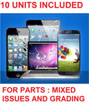 For Parts: 10 UNITS OF ASUS CHROMEBOOK MIXED SIZE AND ISSUES