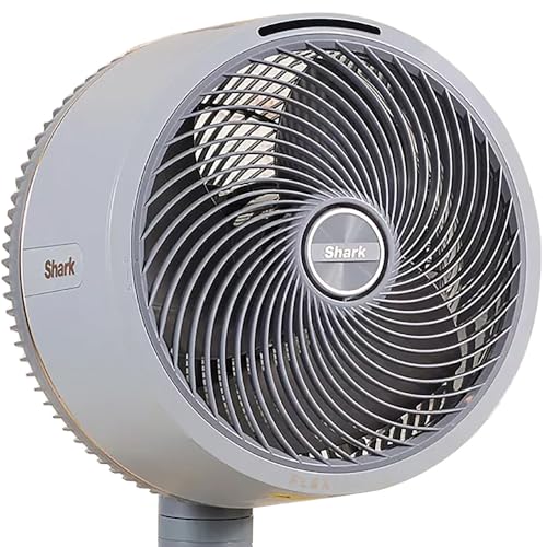 SHARK FLEXBREEZE, INDOOR & OUTDOOR FAN, 2-IN-1 OSCILLATOR, FA222QGY - LIGHT GRAY - Like New