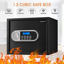 1.2 Cubic Feet Digital Home Security Safe Box Fireproof Waterproof - Like New