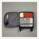 AMAZON BASICS LUGGAGE 18" SMALL CARRY-ON SOFTSIDE SUITCASE WITH WHEELS - BLACK - Like New