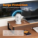 TESSAN Tower Surge Protector Power Strip 10 ft, Long Flat Extension Cord - Like New