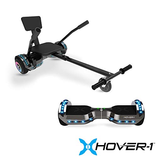 Hover-1 Chrome 2.0 Electric Self Balancing Hoverboard with 7 mph Max Speed - Like New