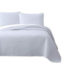 Cozy Beddings Madison 3pc Coverlet Set White King/Cal. King - Brand New