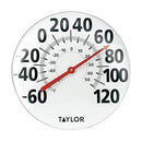 Taylor Extra Large Metal Wall Thermometer 18 inch B001A0K8KQ - White - Brand New