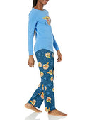 AMAZON ESSENTIALS DISNEY MARVEL STAR WARS WOMEN'S FLANNEL PAJAMA - BLUE - XS - Brand New