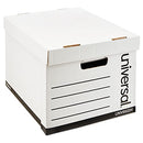 UNIVERSAL HEAVY-DUTY FAST ASSEMBLY LIFT-OFF LID STORAGE 95224 - WHITE - Like New
