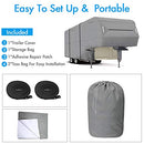 XGEAR 5th Wheel RV Covers Thick 5-Ply Top Panel Breathable Rip-Stop Waterproof - Like New