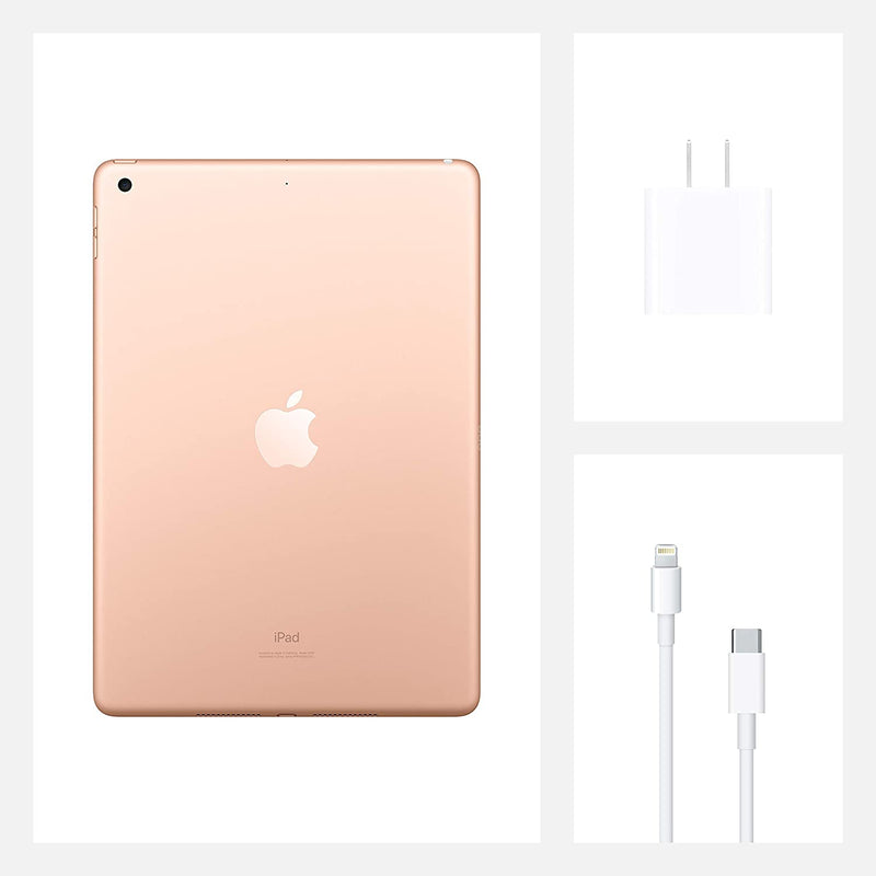 Apple iPad 2020 10.2 inch 128GB Wi-Fi MYLF2LL/A - Gold ‎ - Like New