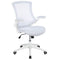 Flash Furniture Kelista Mid-Back Swivel Office Chair with - Scratch & Dent