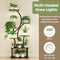 RICHMEN 8-TIERED PLANT STAND S SHAPE WITH GROW LIGHTS HJ-2418 - BLACK - Like New