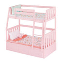 Our Generation PINK BUNK BEDS ACCESSORY SET FOR 18" DOLLS BD35378 - PINK - Brand New