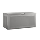 Rubbermaid Extra Large Resin Outdoor Storage Deck Box 134 Gal - - Scratch & Dent