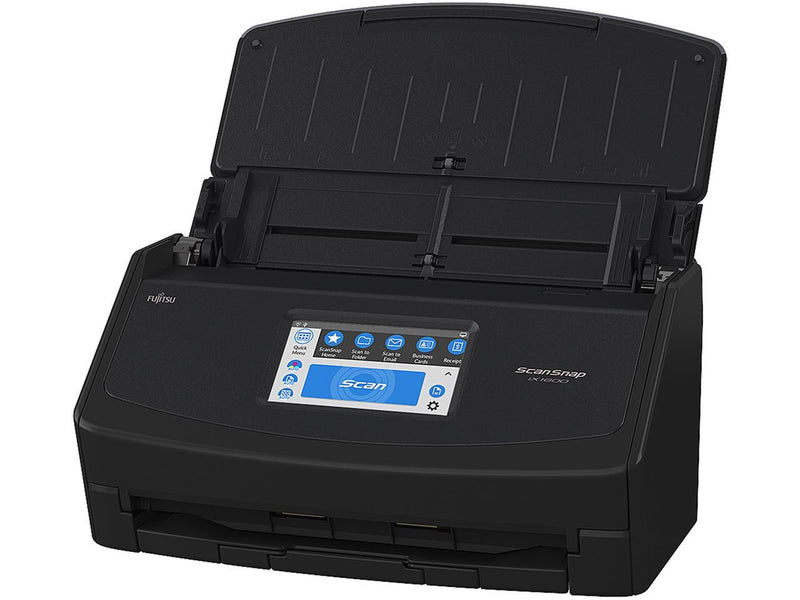 Ricoh ScanSnap iX1600 Versatile Cloud Enabled Scanner, Black