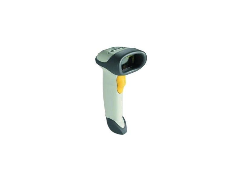 Zebra LS2208 General Purpose Corded 1D Barcode Scanner, White, Includes USB