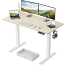 MARSIL Electric Standing Desk With Drawer, 48" X 24", - Scratch & Dent