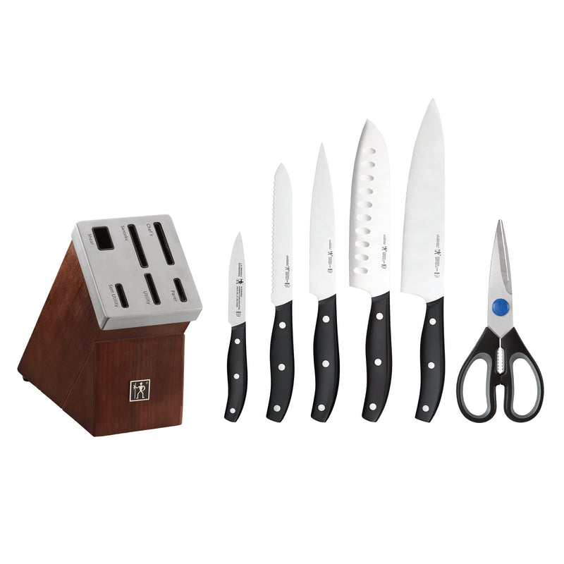 ZWILLING HENCKELS INTERNATIONAL SELF SHARPENING DEFINITION KNIFE BLOCK - Like New