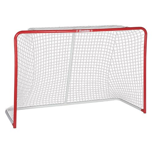 FRANKLIN SPORTS OFFICIAL SIZE STEEL HOCKEY GOAL, 72"X48"X30" WITH 1.75" POST - Like New