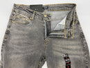 BLU ROCK MEN'S FLEX STRETCH SLIM FIT STRAIGHT JEANS - SIZE: MEN 30X31 - GRAY - Brand New
