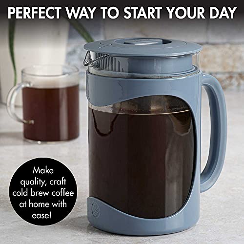 Primula Burke Deluxe Cold Brew Iced Coffee Maker, 1.6 QT/ 6 Cups PBPBL-5101 - Like New