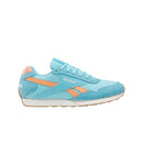 REEBOK WOMEN'S GLIDE LOW - SIZE: WOMEN 5.5 - DIGITAL BLUE/SUNKISSED ORANGE/CHALK - Like New