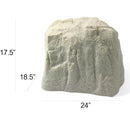 Emsco Group 2181 Large – Lightweight Landscape Rock-Resin, Sandstone - Brand New
