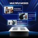 MBOKO DIGITAL HIDDEN WALL MOUNT SAFE AIR VENT COVER MAGNETIC WALL SAFES -BLACK - Like New