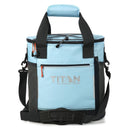 TITAN BY ARCTIC ZONE 13QT BUCKET COOLER ICE WALLS ARCTIC PEAK: SOFT-SIDED - BLUE - Like New